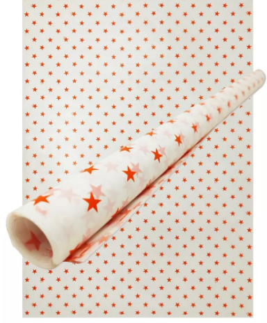 20 Pliegos de papel estrella para hornear