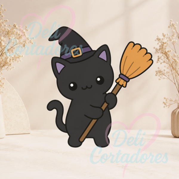 263 Gato con escoba