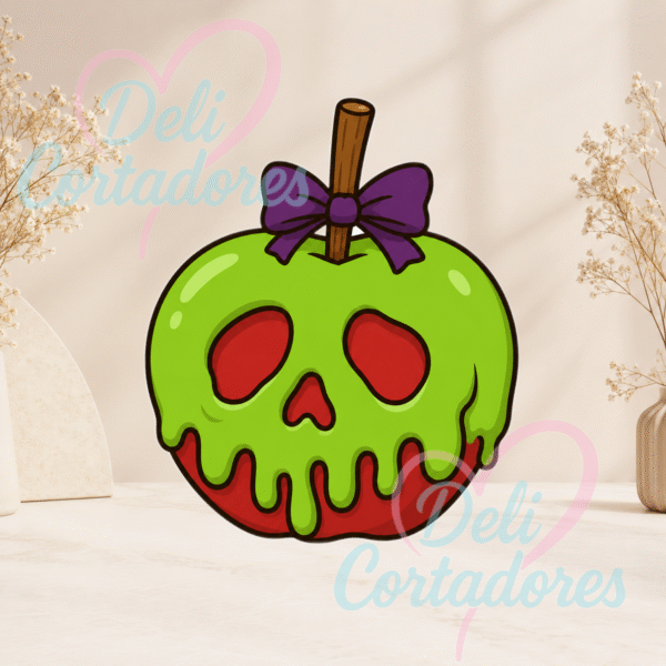 685 Cortador de galleta Manzana envenenada