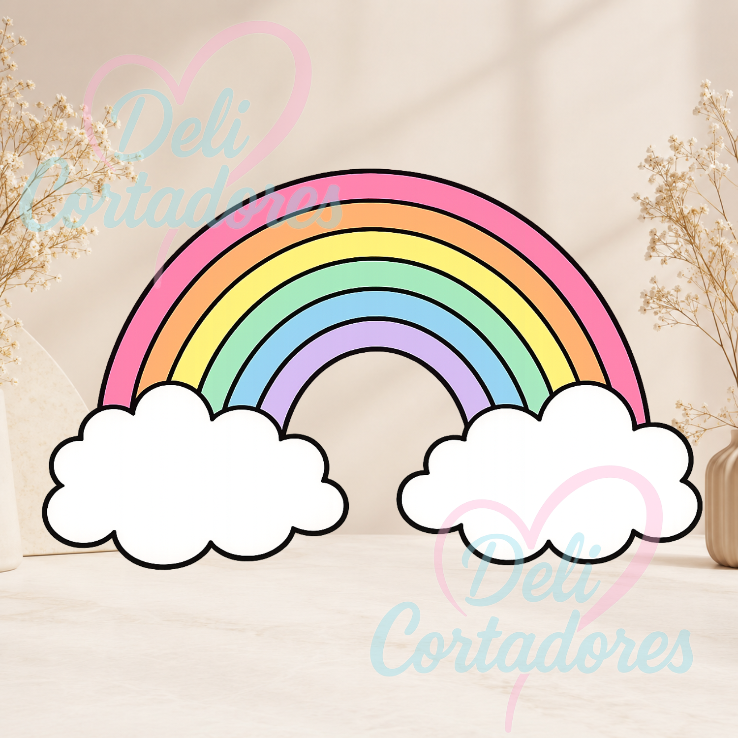 628 Cortador de galleta Arcoiris